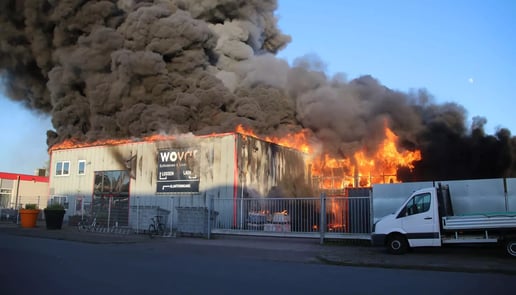Ook een brand kan groei Wovar niet stoppen